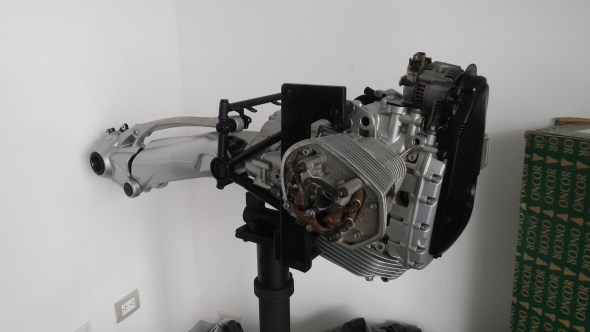 The dealership in San Jose had a nice model of their beautiful boxer on display