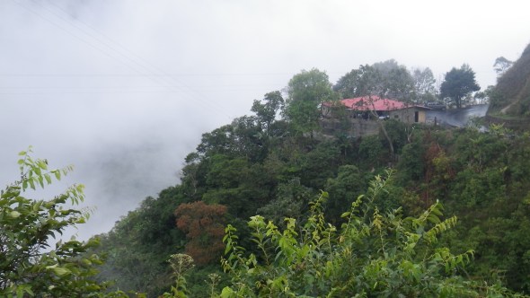 Into the Andes for the first time!