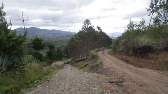 Some back roads near Cayambe, Ecuador