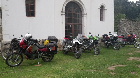 The motley crew at the Hacienda