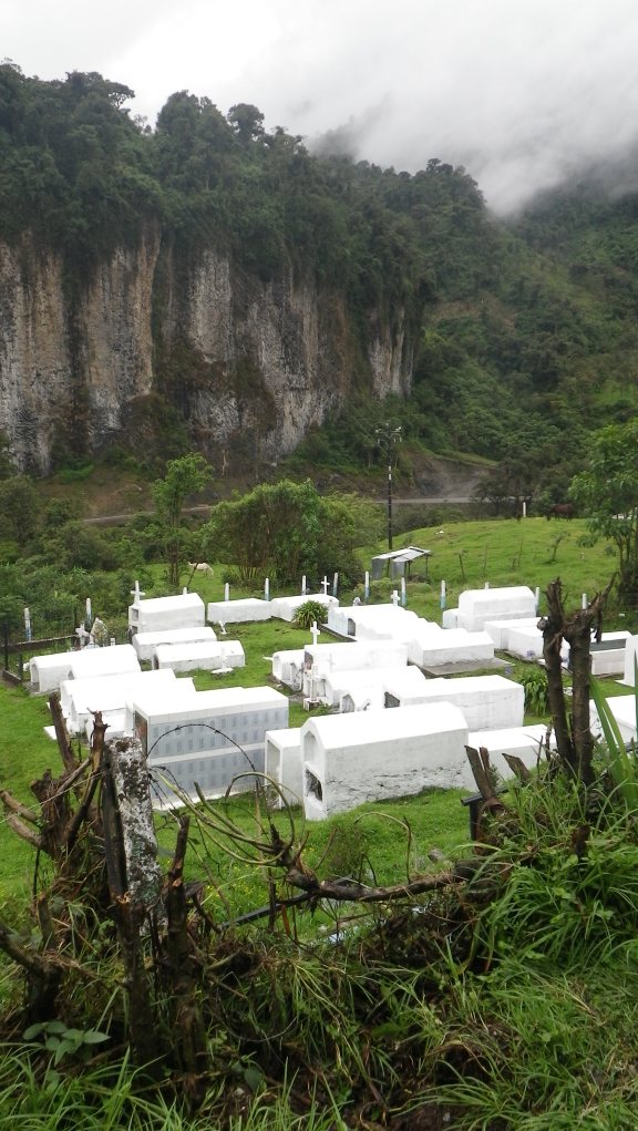A somber reminder to take it easy in the wet on these roads