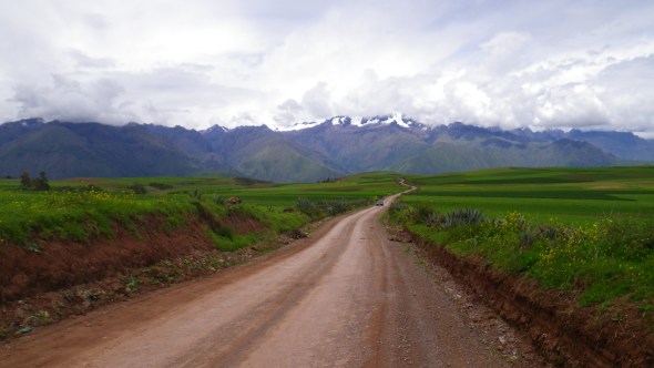 Nice road back from Moray