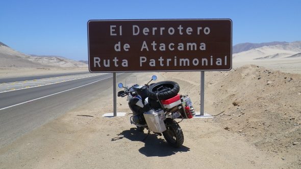 "The course of Atacama heritage route"