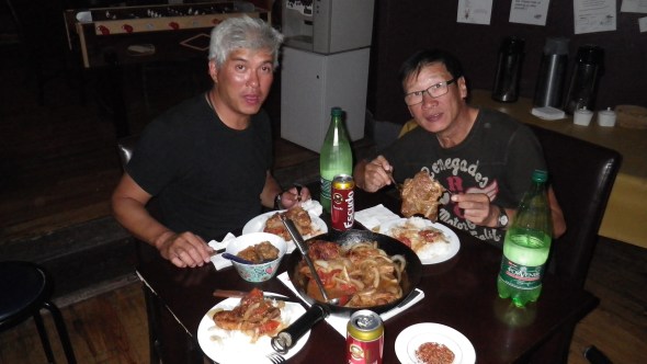 Tony left, Franky right