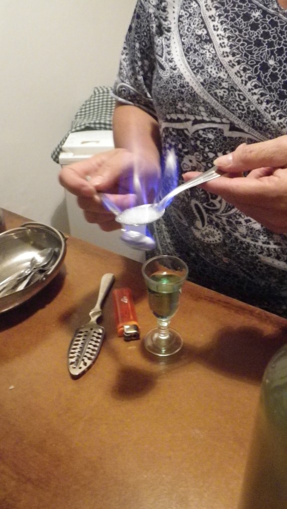 Genuine Absinthe, harsh...