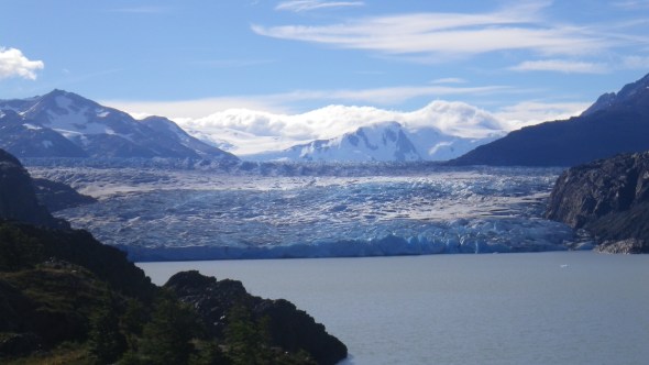 First sight of Glacier Grey