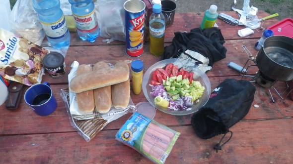Hot dogs in Patagonia